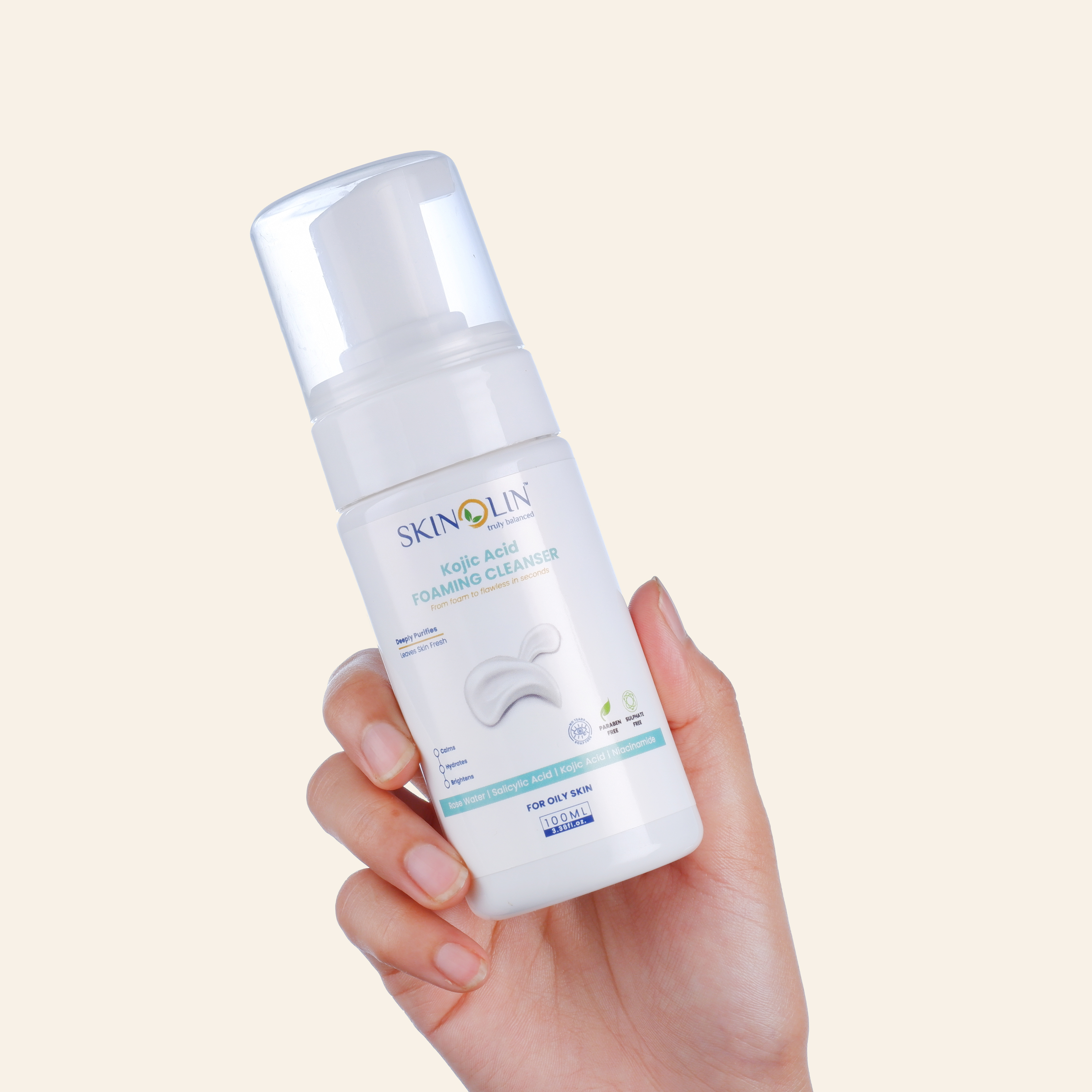 Kojic Acid Foaming Cleanser