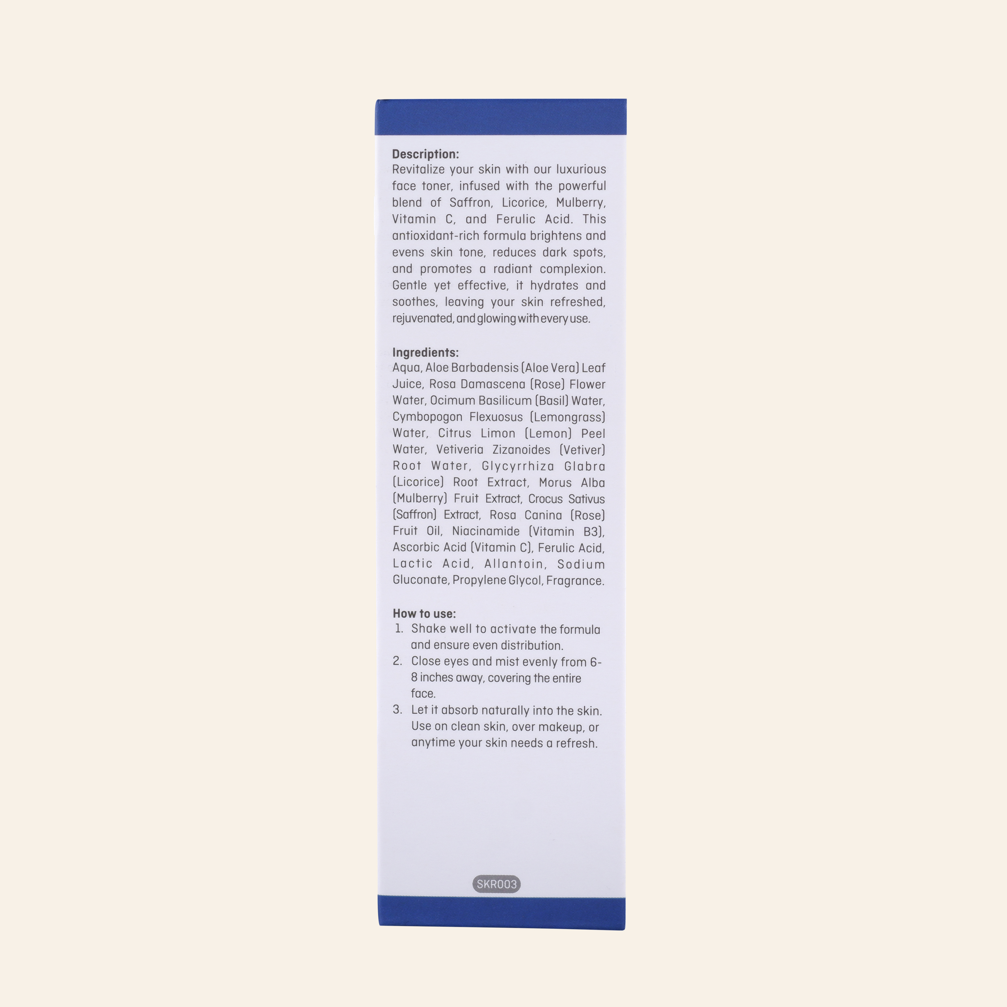 Hydrating Toner Mist