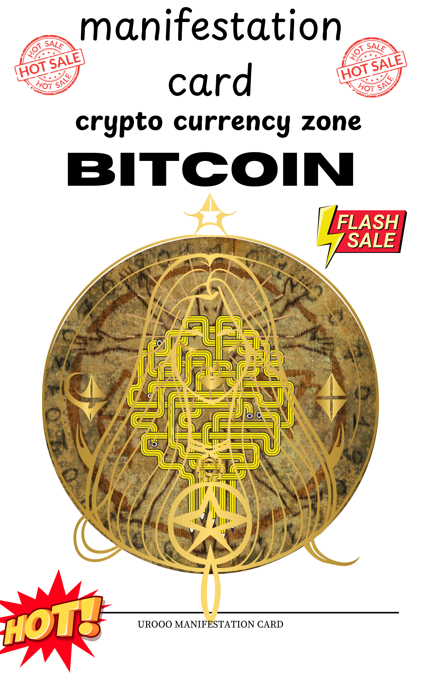 Manifestation Card  BITCOIN