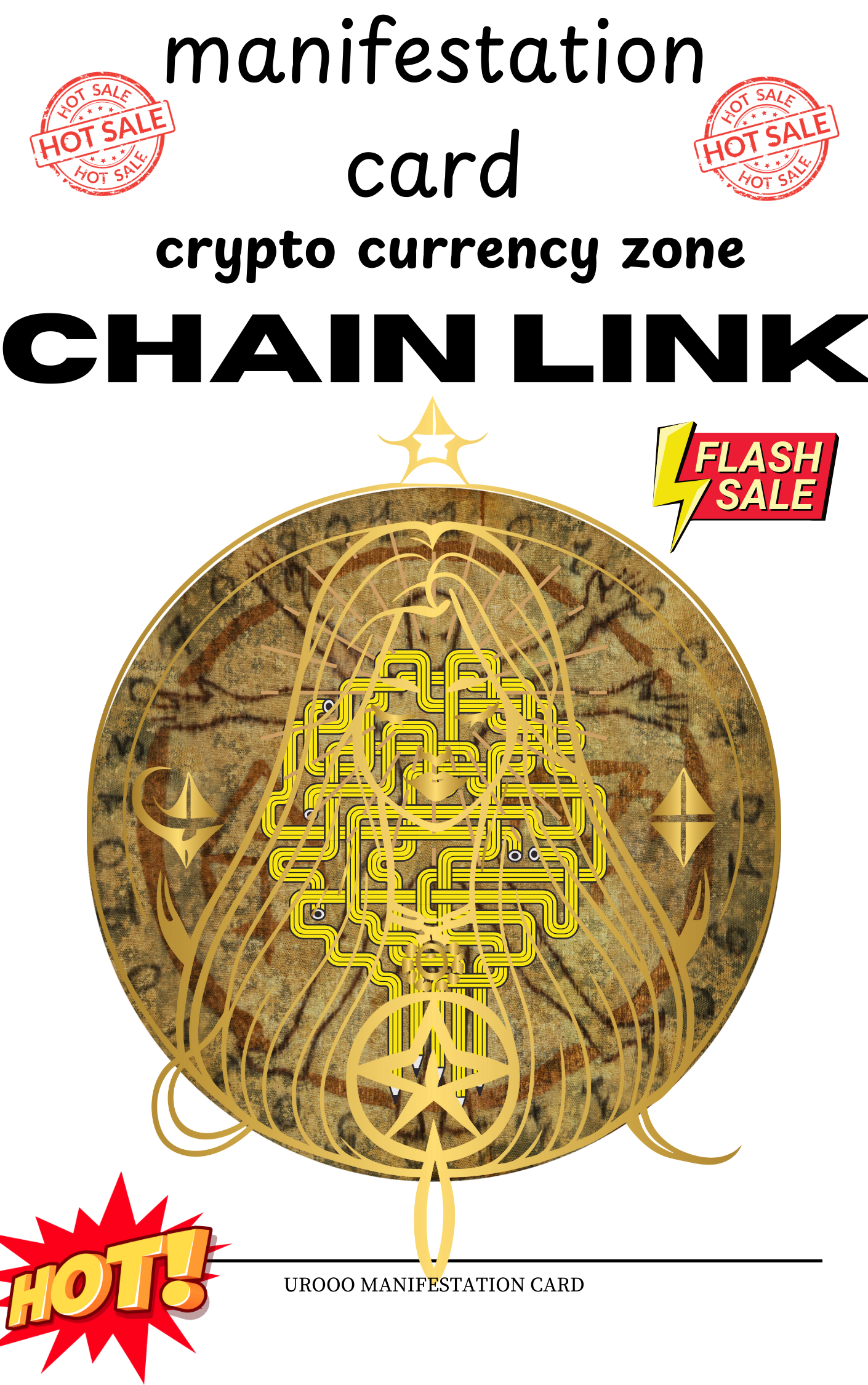 Manifestation Card - Crypto Currency Zone Chain Link