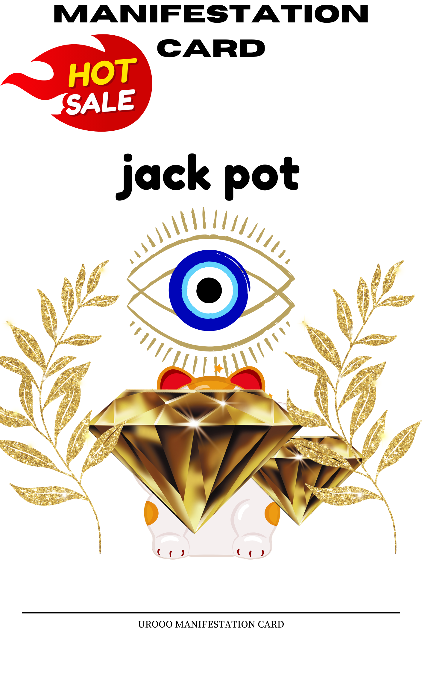 Manifestation Card - Hot Sale - Jackpot Design