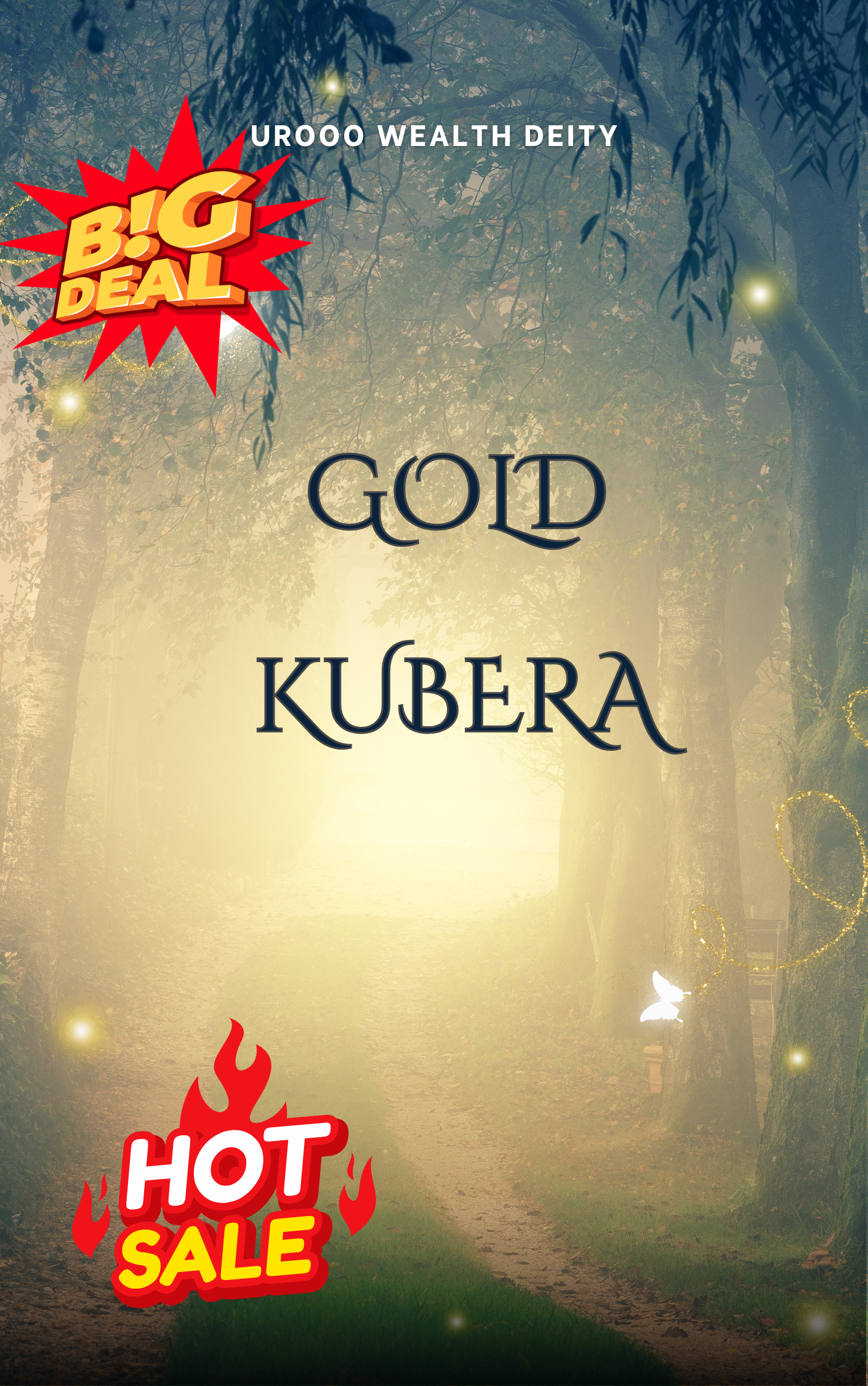 Gold Kubera - Urooo Wealth Deity