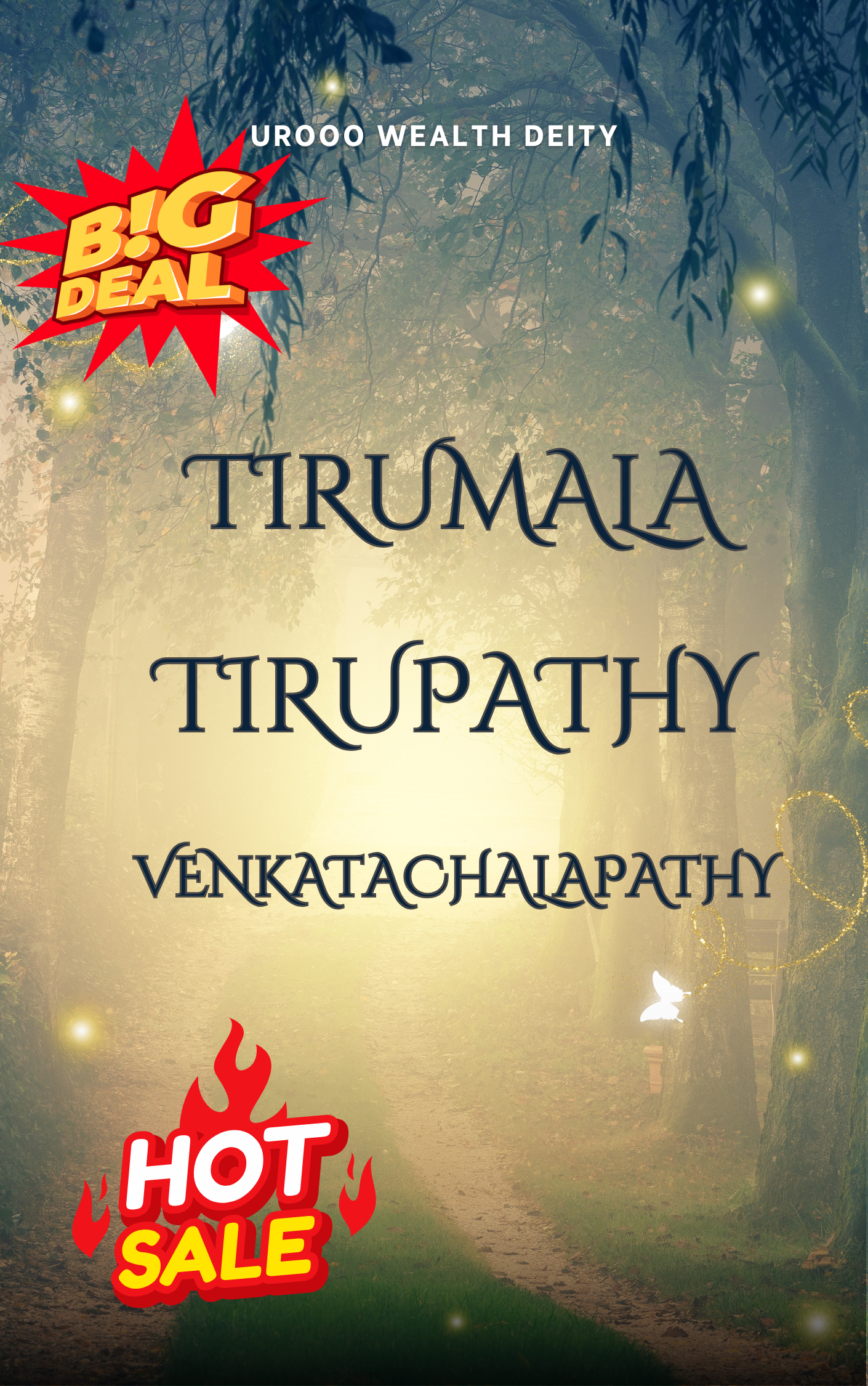  Tirumala, Tirupathy, Venkatachalapathy: Urooo Wealth Deity