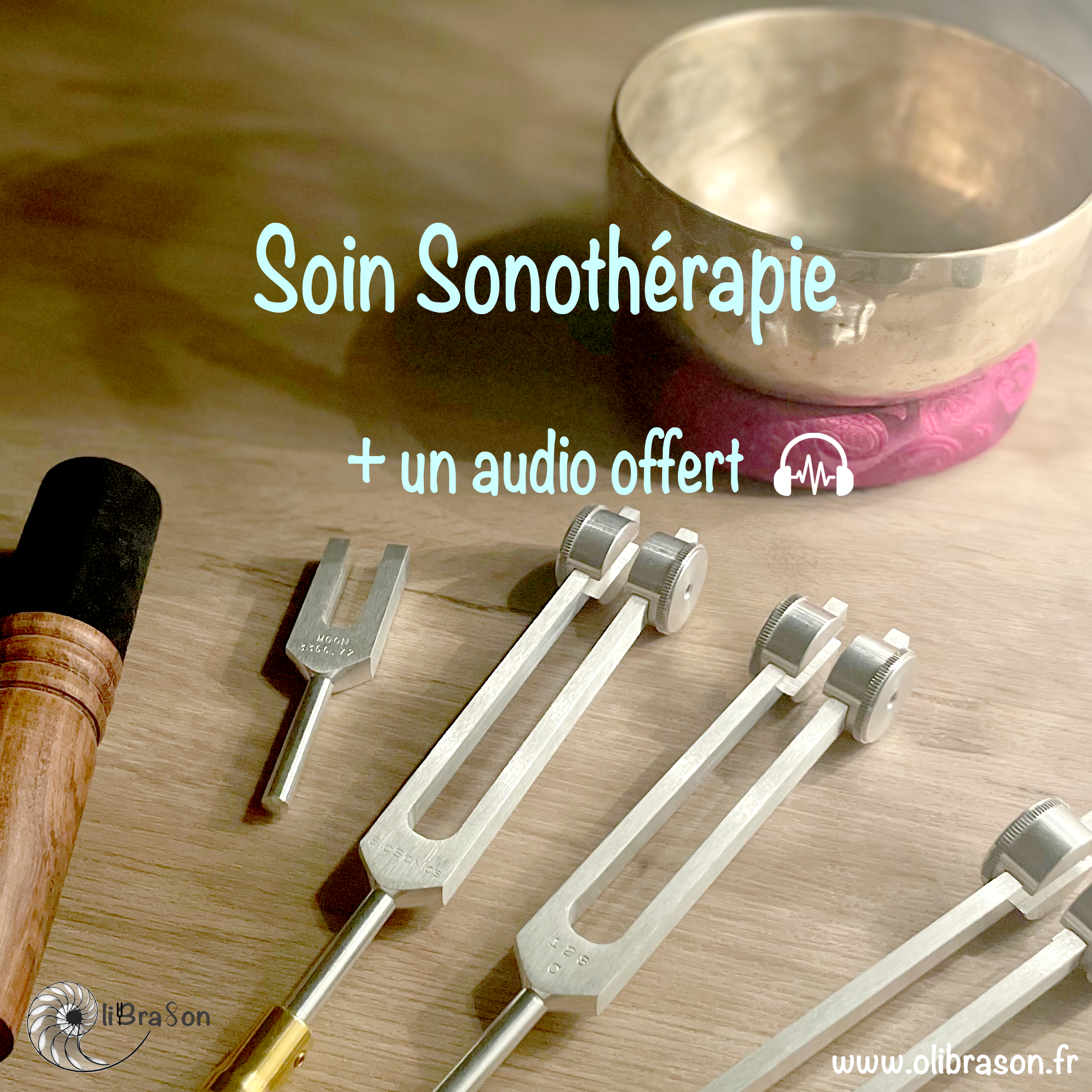 Carte cadeau: Soin Sonothérapie + un audio offert