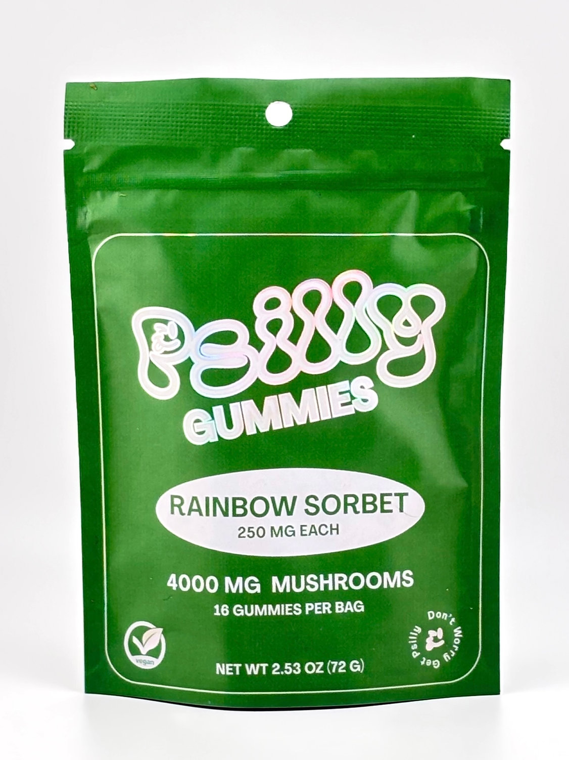 Psilly Gummies 4000 MG Rainbow Sorbet