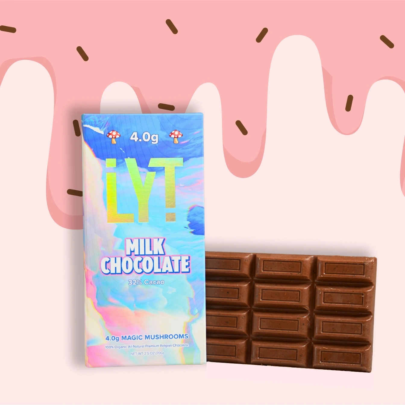 LYT - Milk Chocolate Bar - 4G
