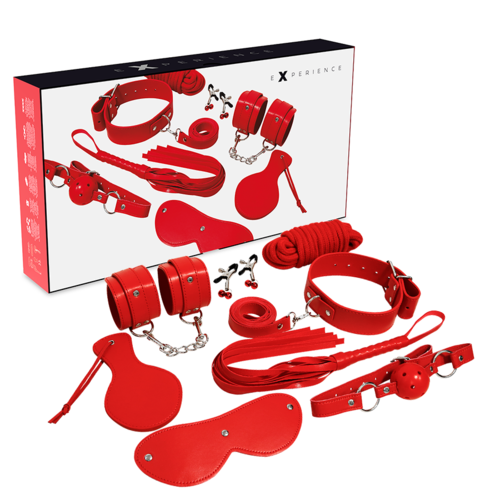 Kit BDSM Vermelho