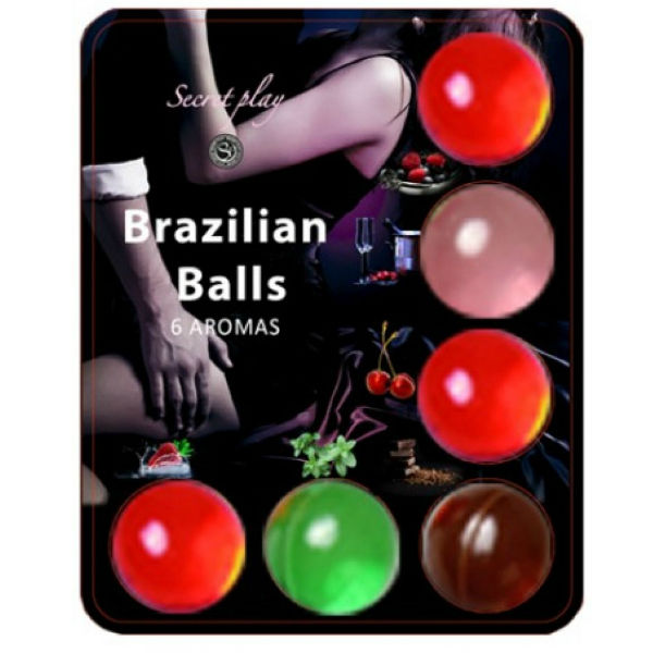 SECRETPLAY - BRAZILLIAN BALLS LUBRIFICANTE HOT BALLS