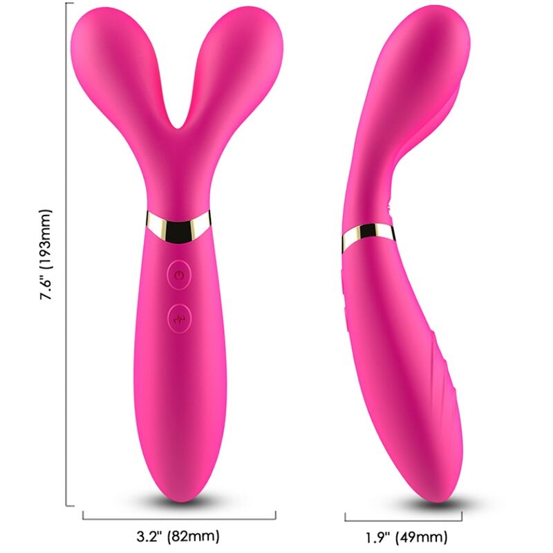 ARMONY - MASSAGER Y-WAND E VIBRADOR CABEÇA DUPLA