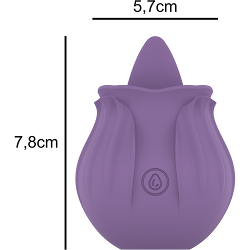 Intense violet clitoris stimulator