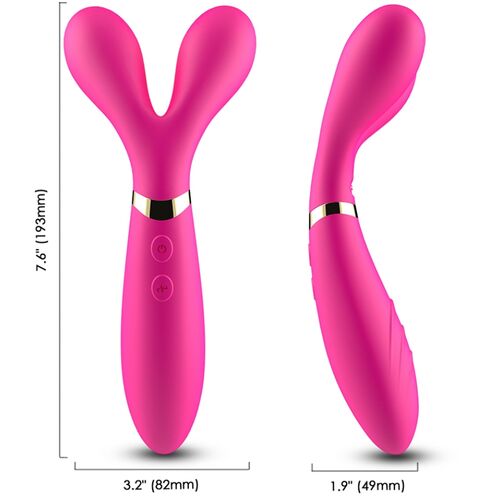 ARMONY - MASSAGER Y-WAND E VIBRADOR CABEÇA DUPLA