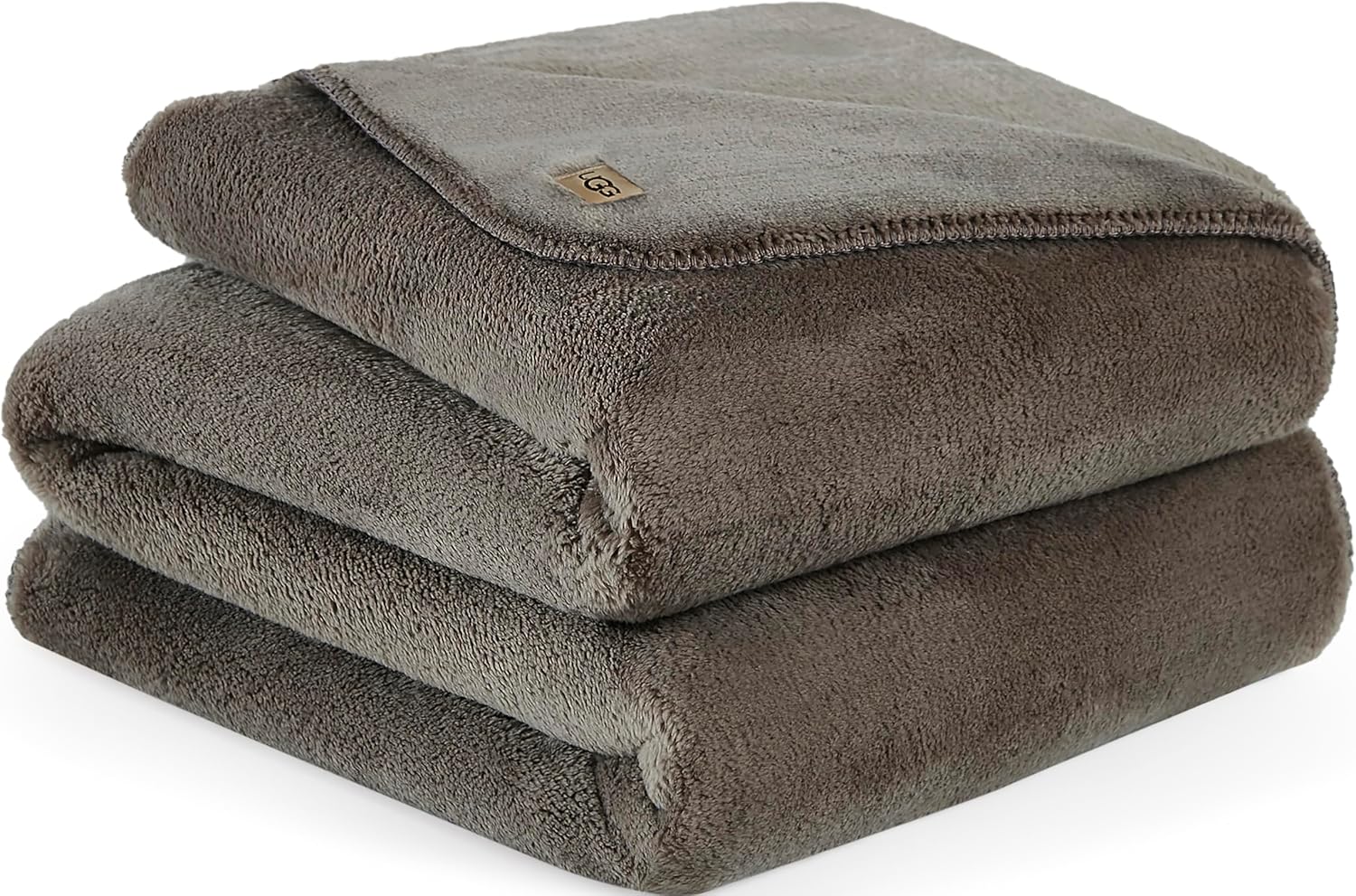 Plush Throw Blanket Fleece Lightweight Soft Cozy Throw for Couch Luxury Home Decor for Living Room Machine Washable Hypoallergenic Flannel Blankets, 50-inch x 70-inch, Light Fawn Brown