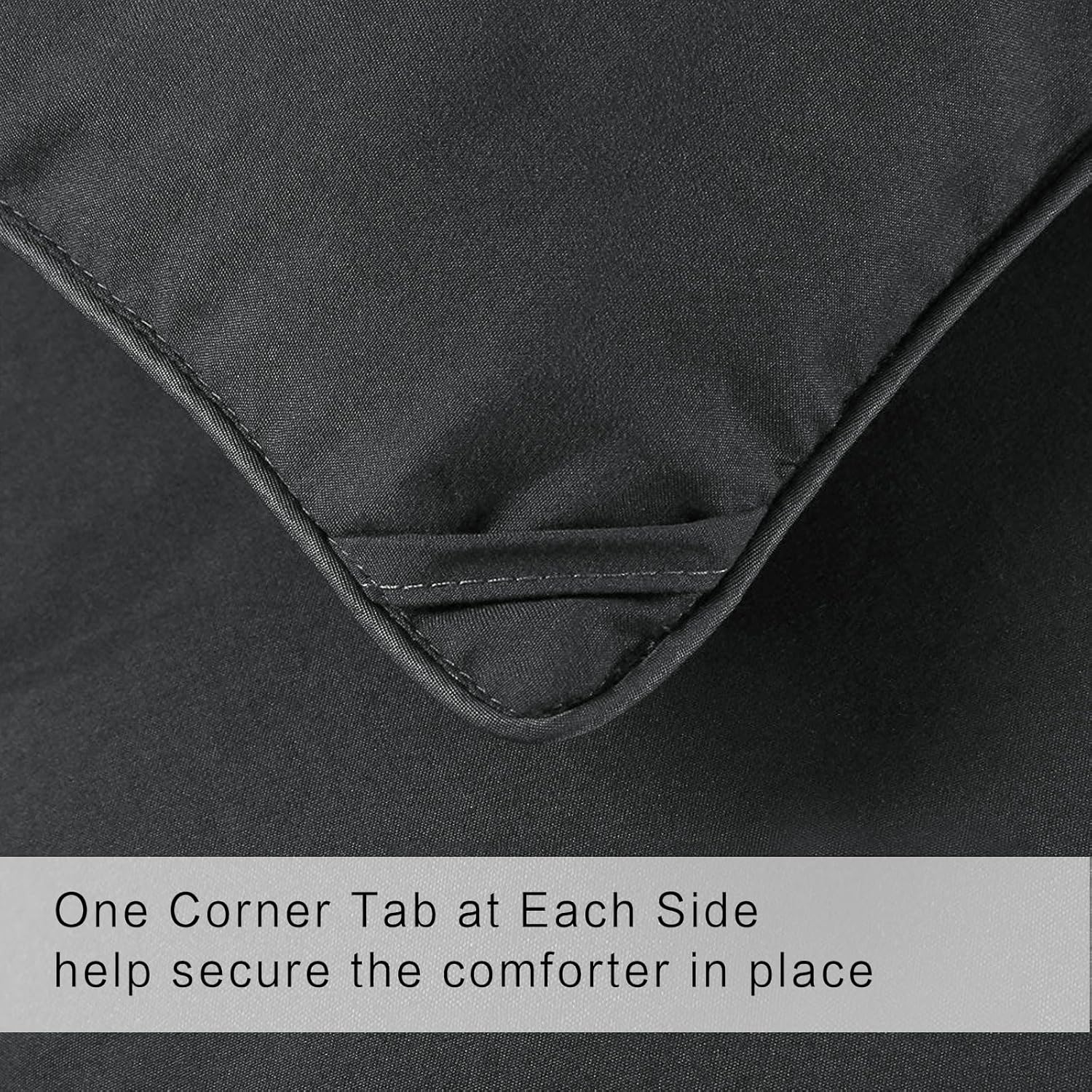 Oversized King Cooling Comforter - Down Alternative Duvet Insert with Anti-Clump Tech & 8 Tabs, All-Season Reversible Luxury Hotel Bedding - Gifts for Women/Men, Dark Grey 98"x116"