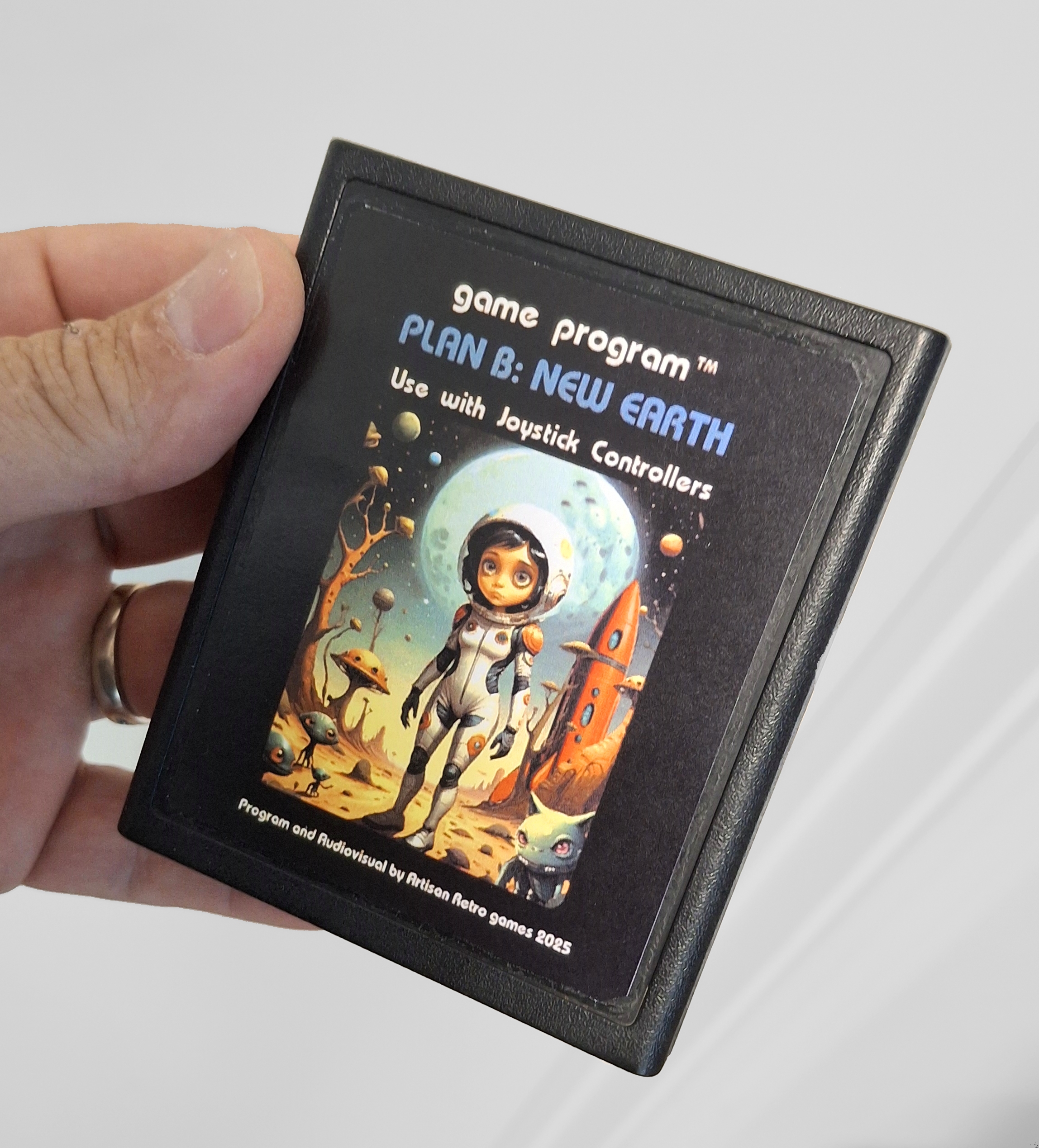 Plan B: New Earth - Game Cartridge and Manual