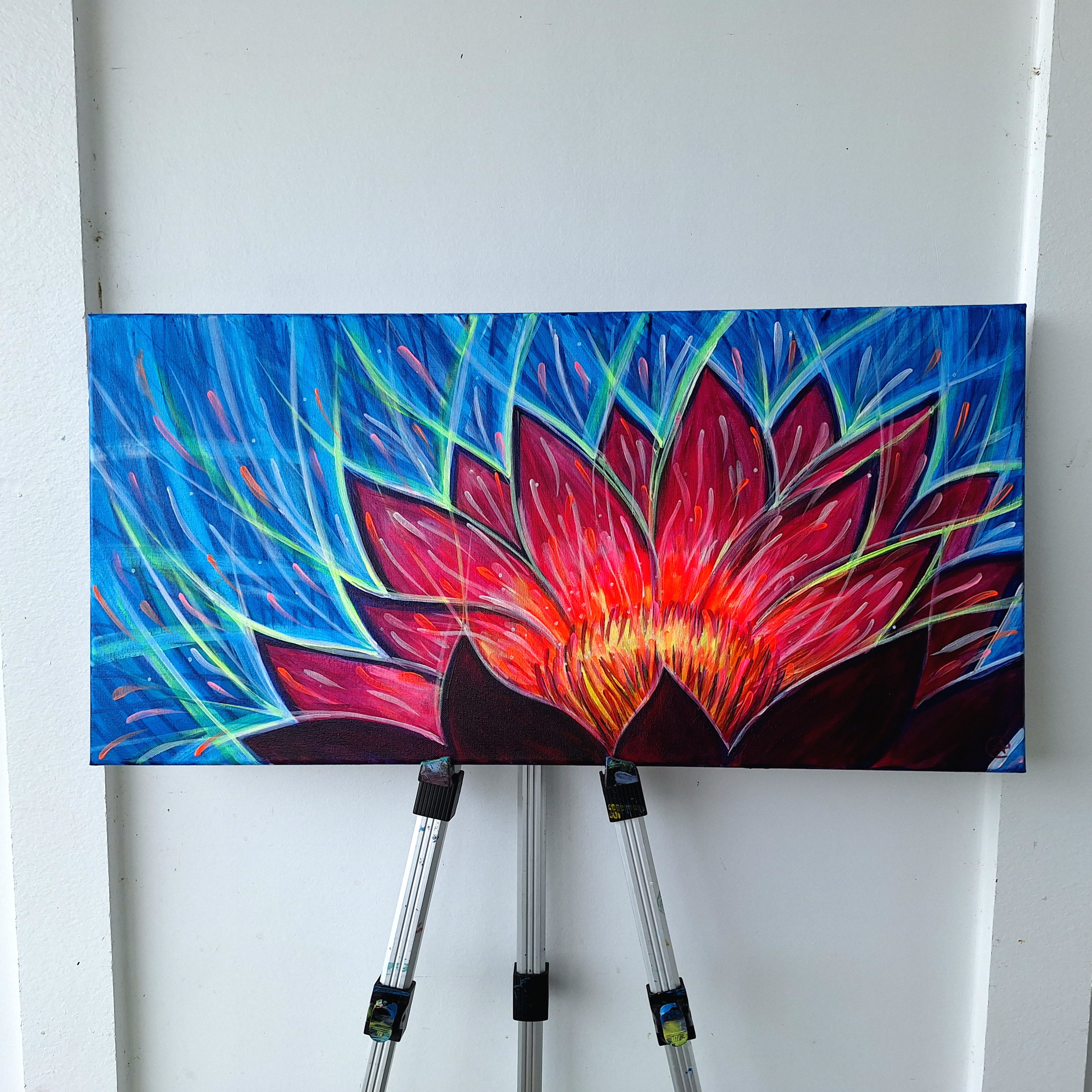 Abstract Floral Painting