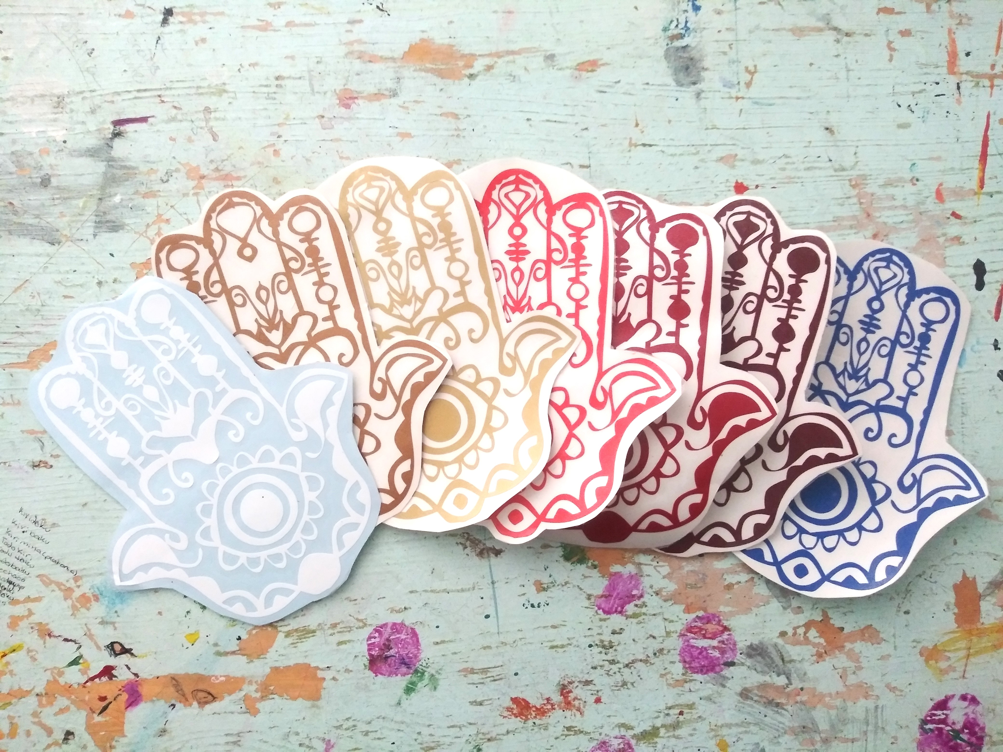 Hamsa Hand Sticker