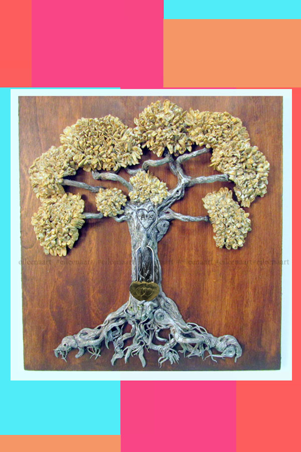 Love locks tree -Wedding tree - Personalized by eileenaart