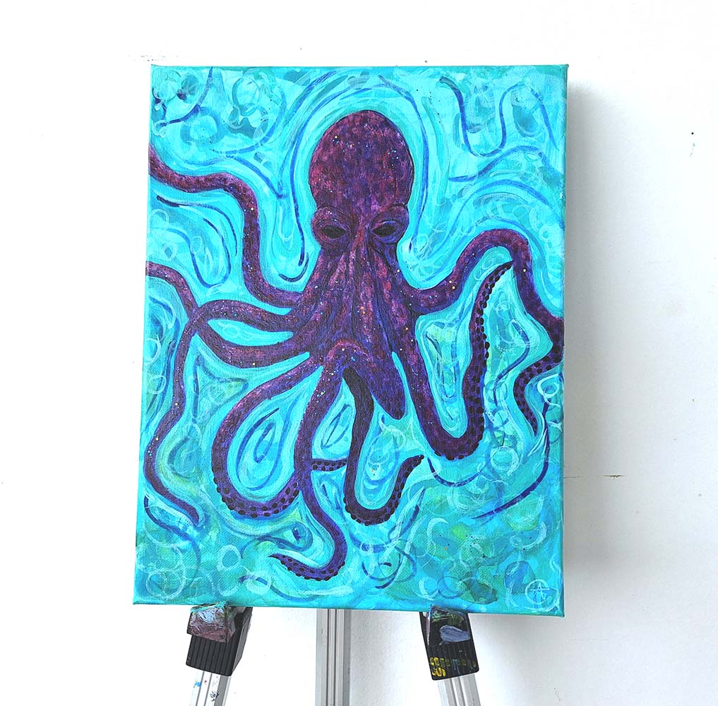 Octopus Artwork Painting