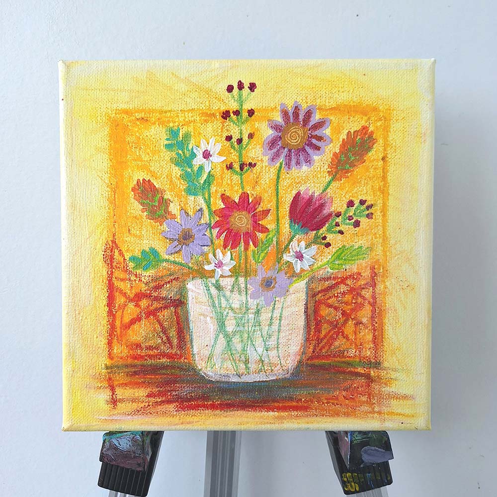 Colorful Flower Painting