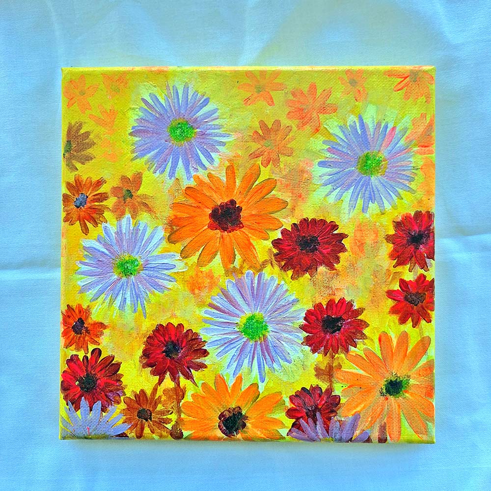Floral Canvas Painting