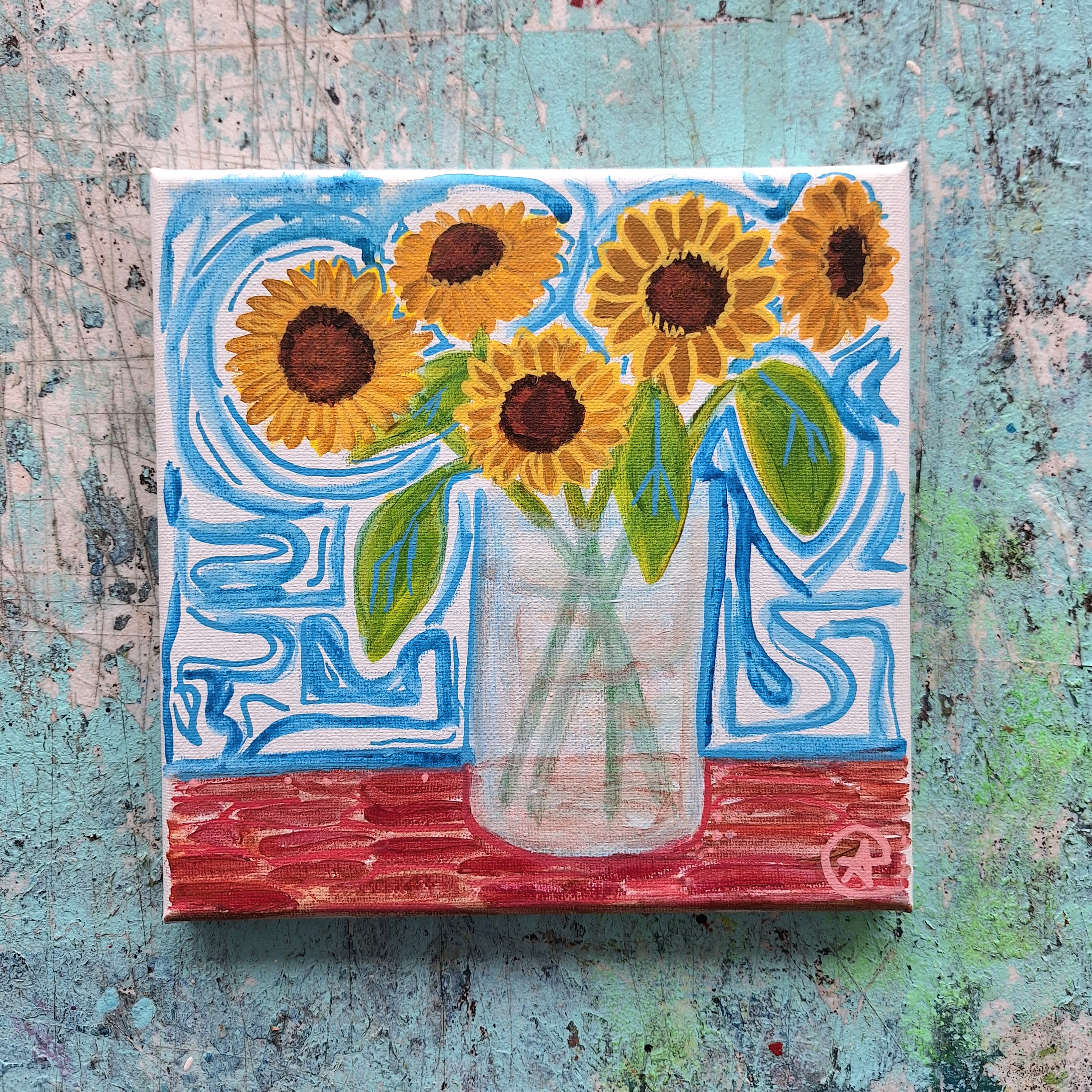 Sunflower Canvas Painting