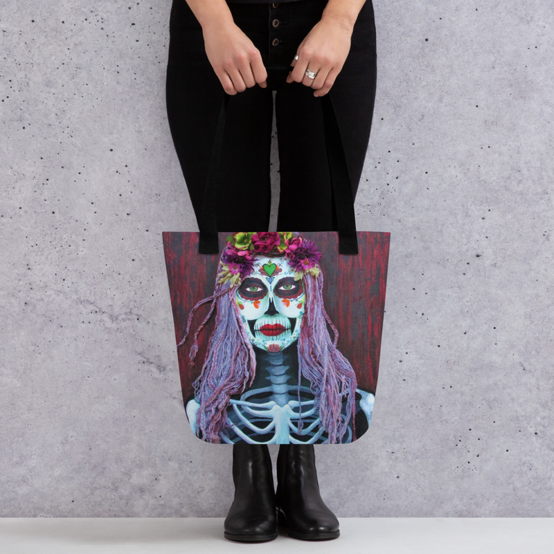 Tote bag Catrina 15"X15"