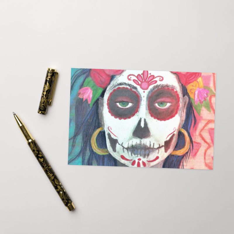 Catrina Greeting card 