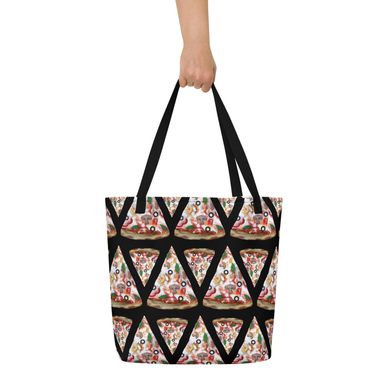 Tote Bag-Pizza pie-16"x20"