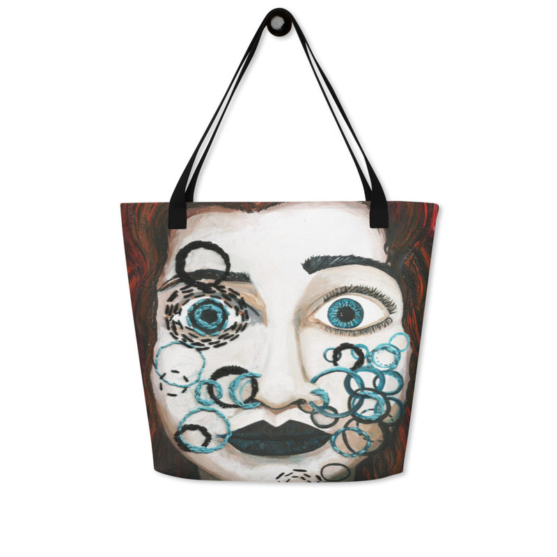 Tote Bag- Fear kills the future- 16''x20''