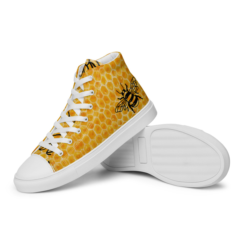  Women’s high top canvas shoe