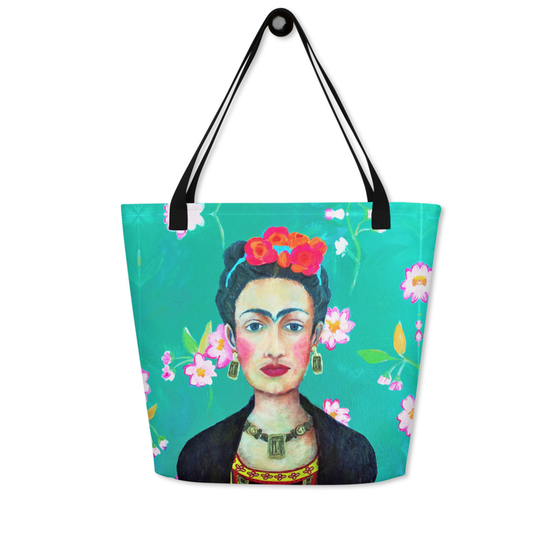 Frida Kahlo Tote Bag 16"x20"