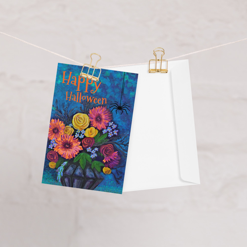 Halloween greeting cards 