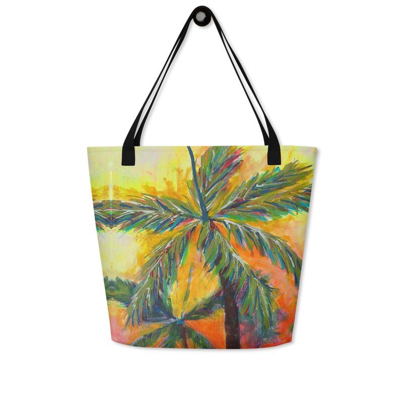 Large Tote Palm Trees