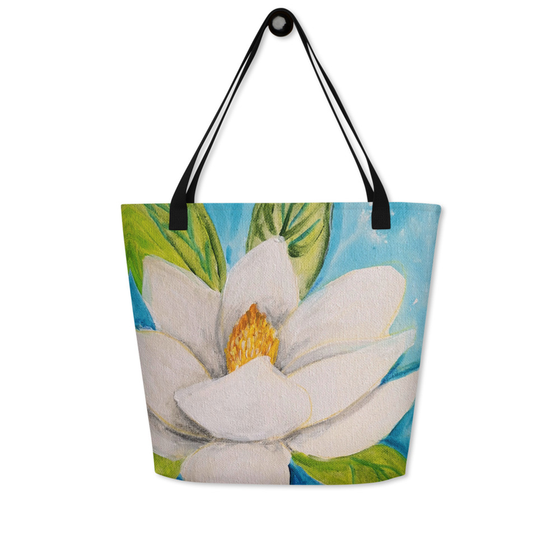  Large Tote Bag Magnolia 16"x20"