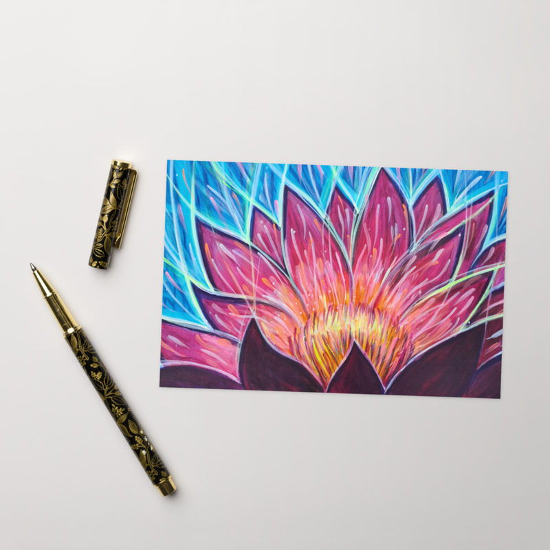 Lotus Flower Greeting card