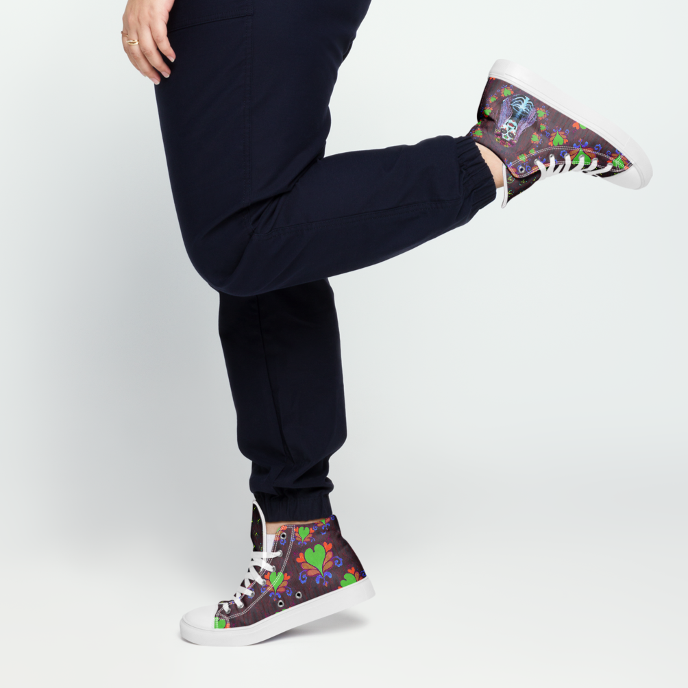 Women’s high top canvas -Catrina
