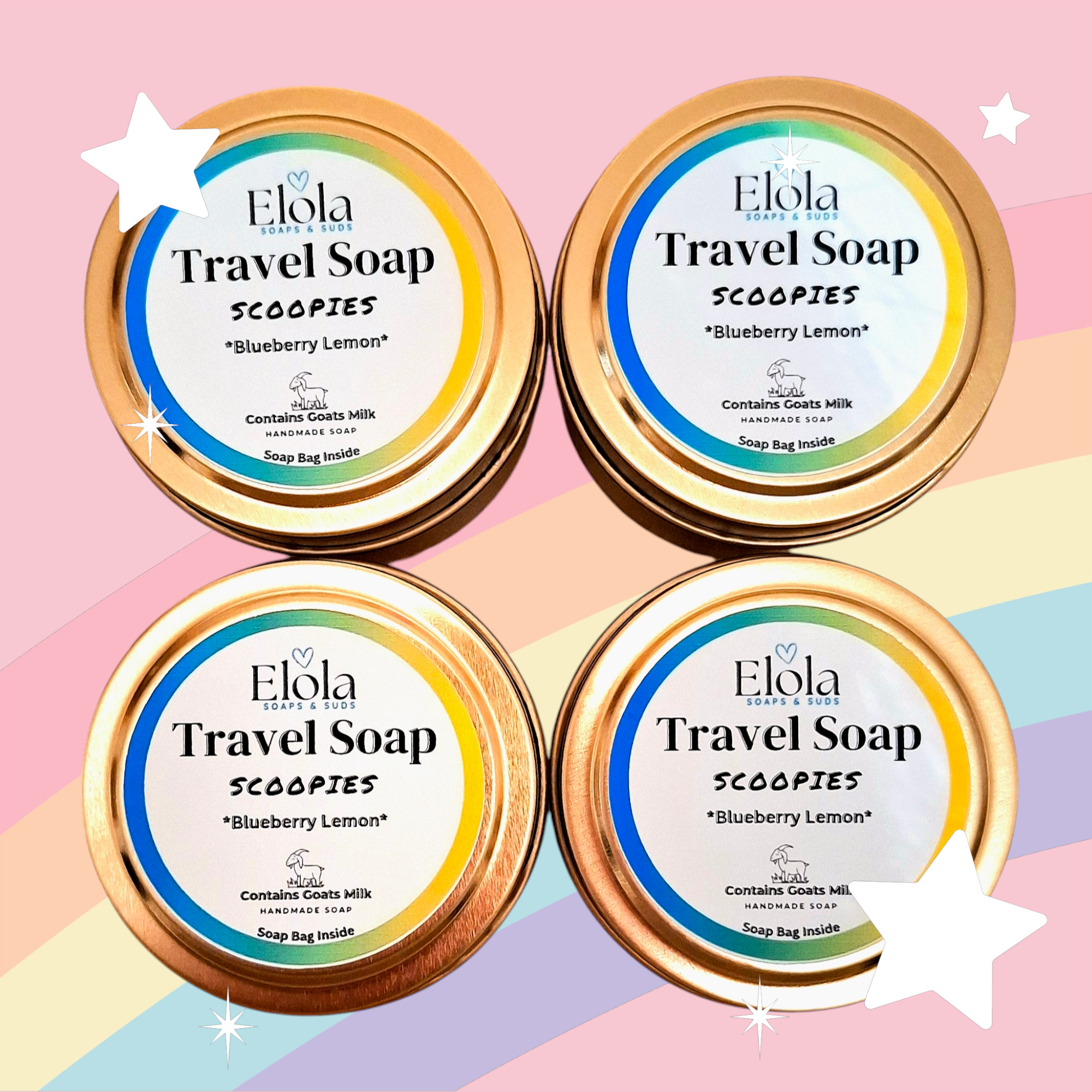 Blueberry Lemon Travel Soap