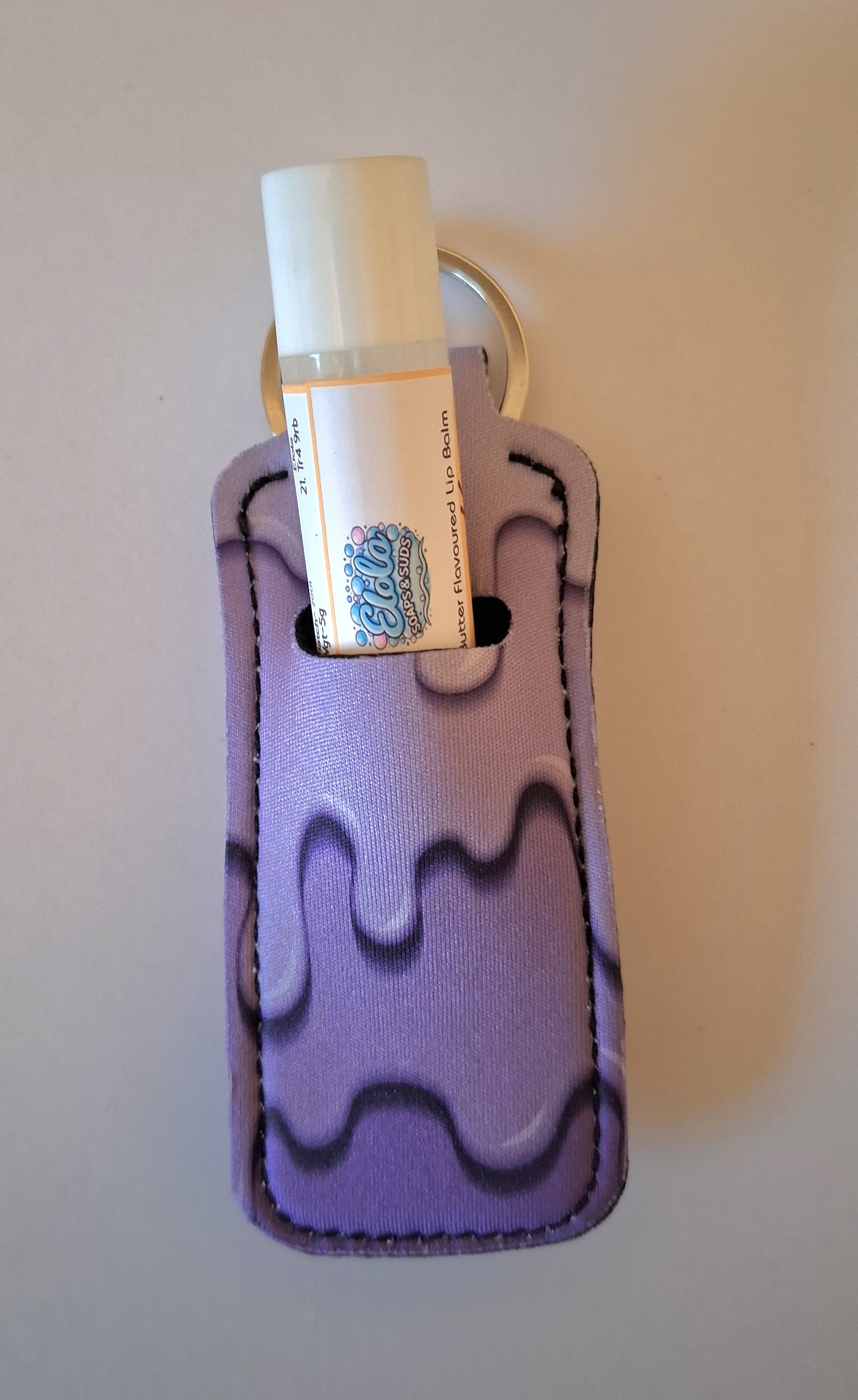 Lip Balm Holder Keychain