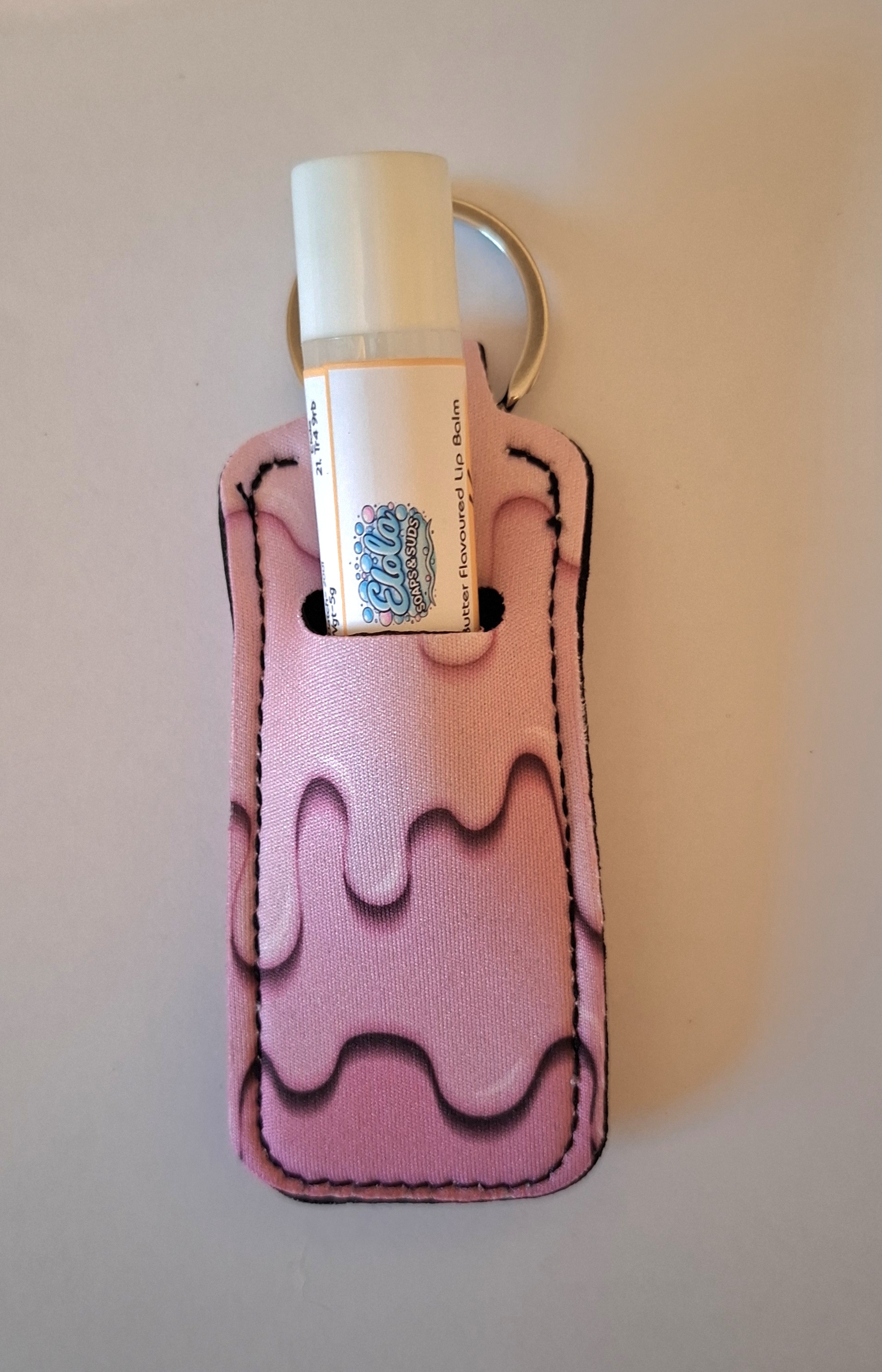 Lip Balm Holder Keychain