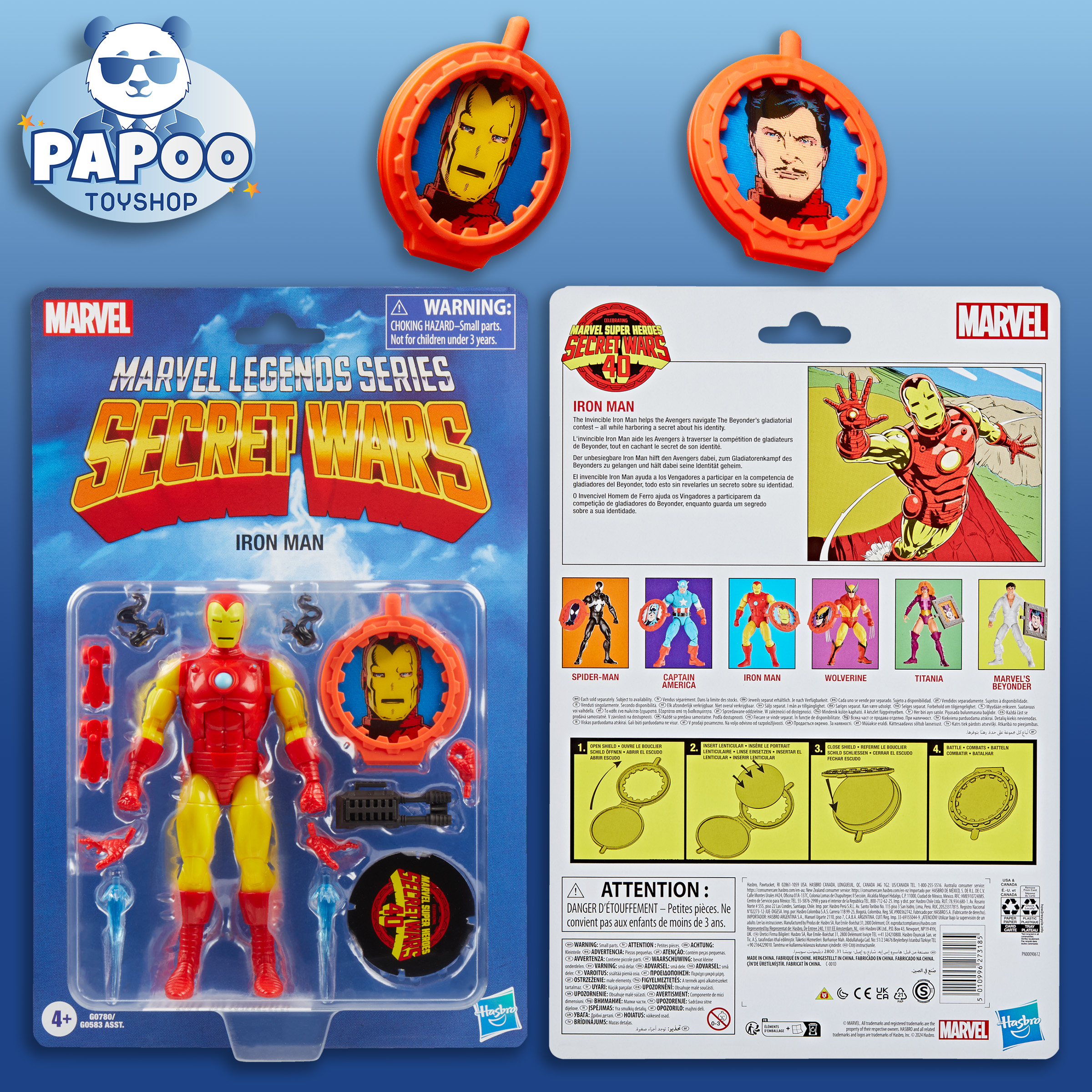 Marvel Legends Secret War Iron Man