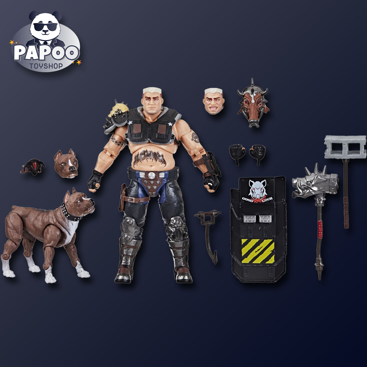 Hasbro G.I. Joe Classified Series Dreadnok Road Pig & Rawkus