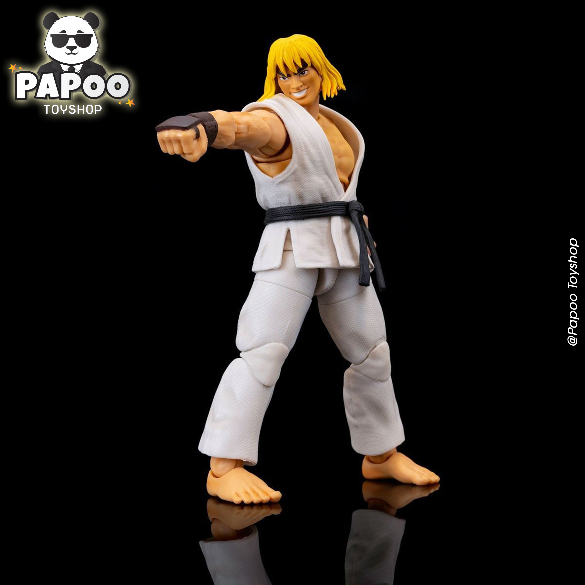 Jada 1/12 6-inch Street Fighter Ken Player 2 Action Figure