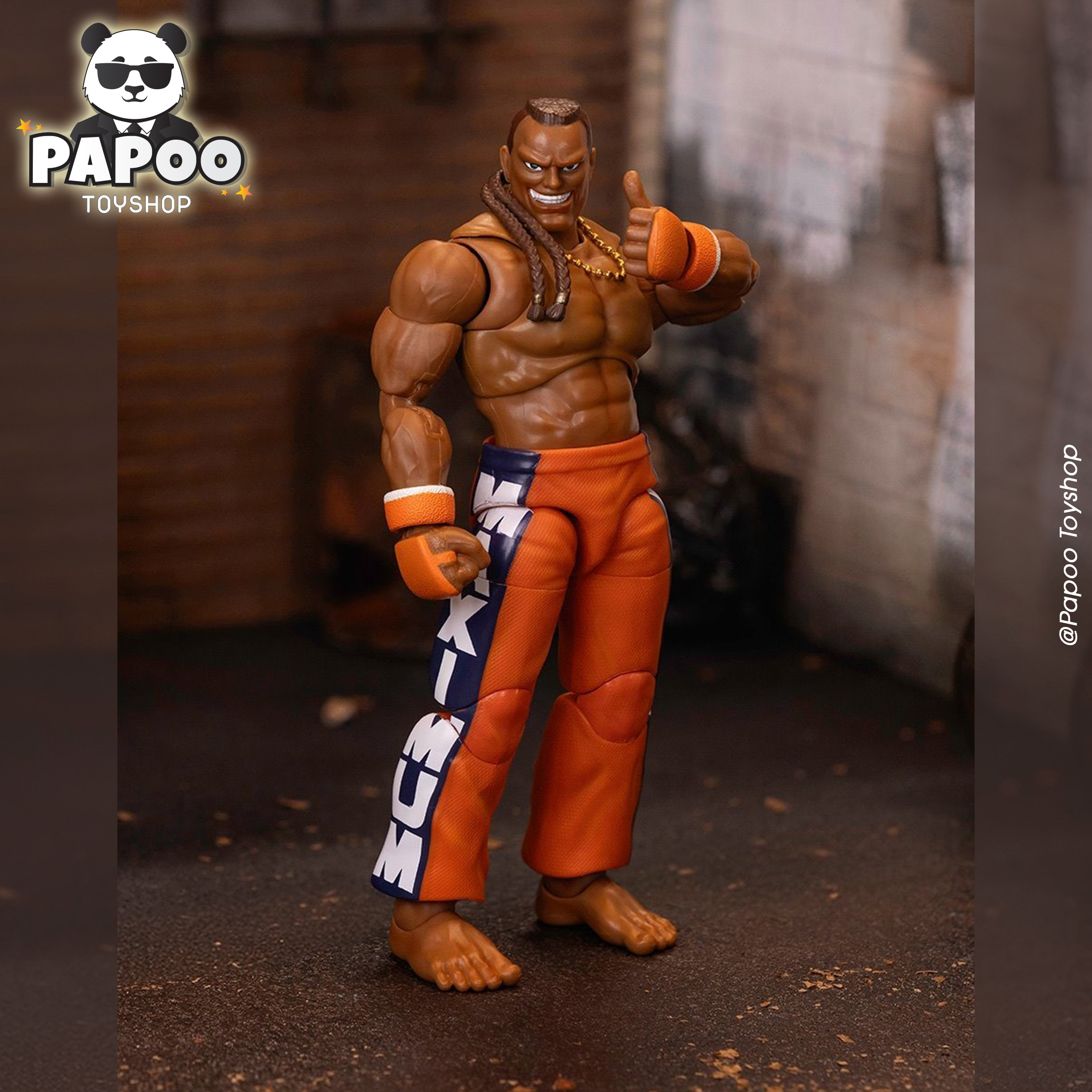 Jada Toys 1/12 6-inch Street Fighter 2 Deejay