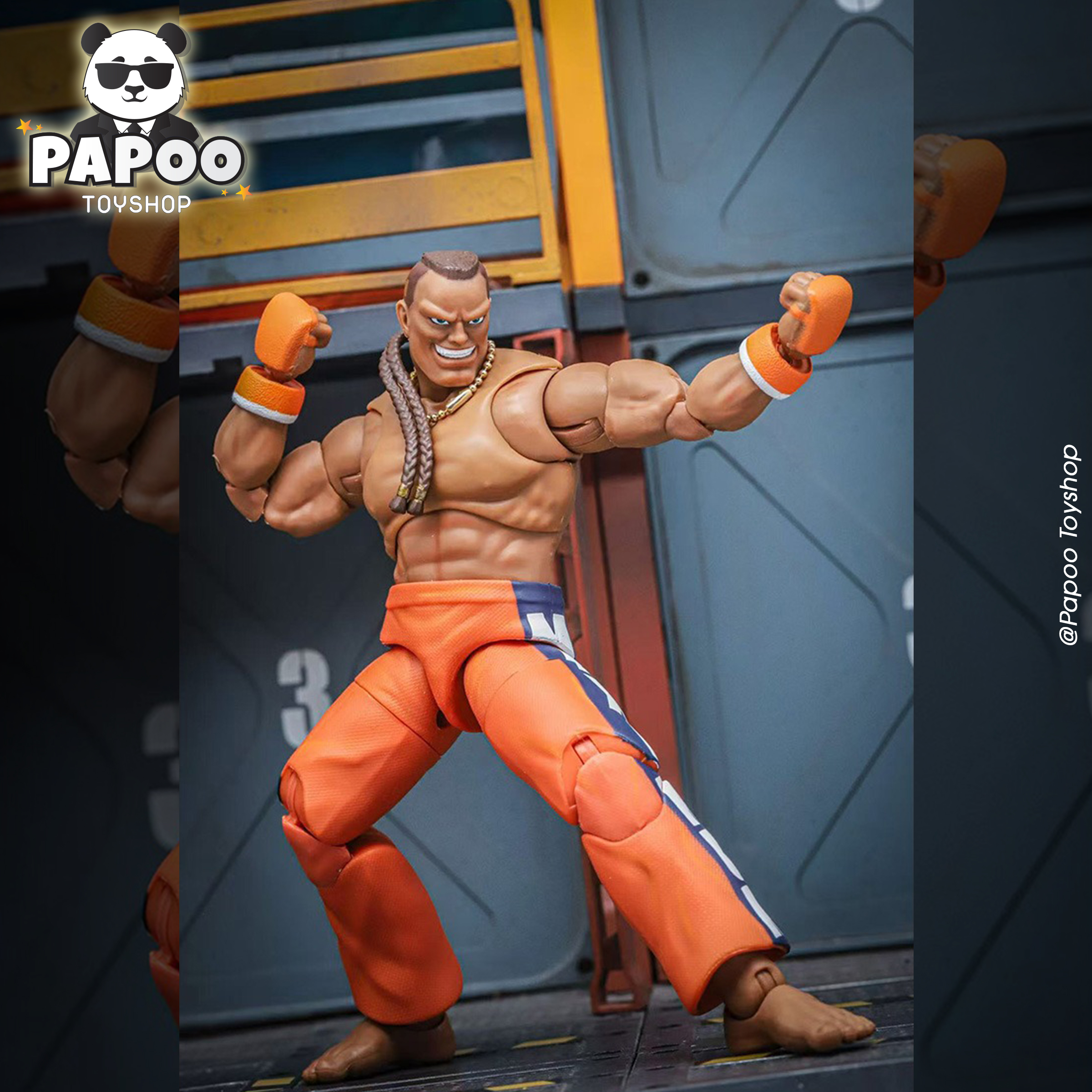 Jada Toys 1/12 6-inch Street Fighter 2 Deejay