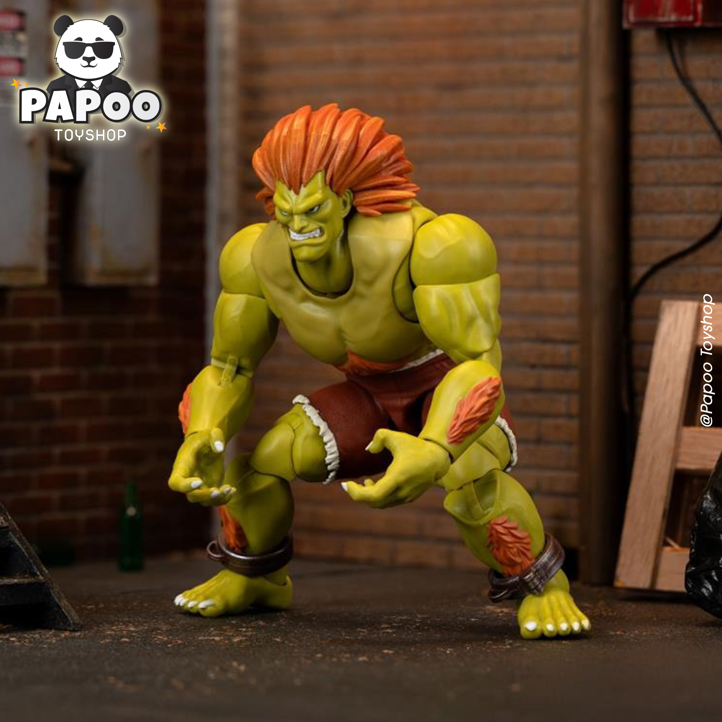 Jada Street Fighter 1/12 6-inch movable figure Blanka