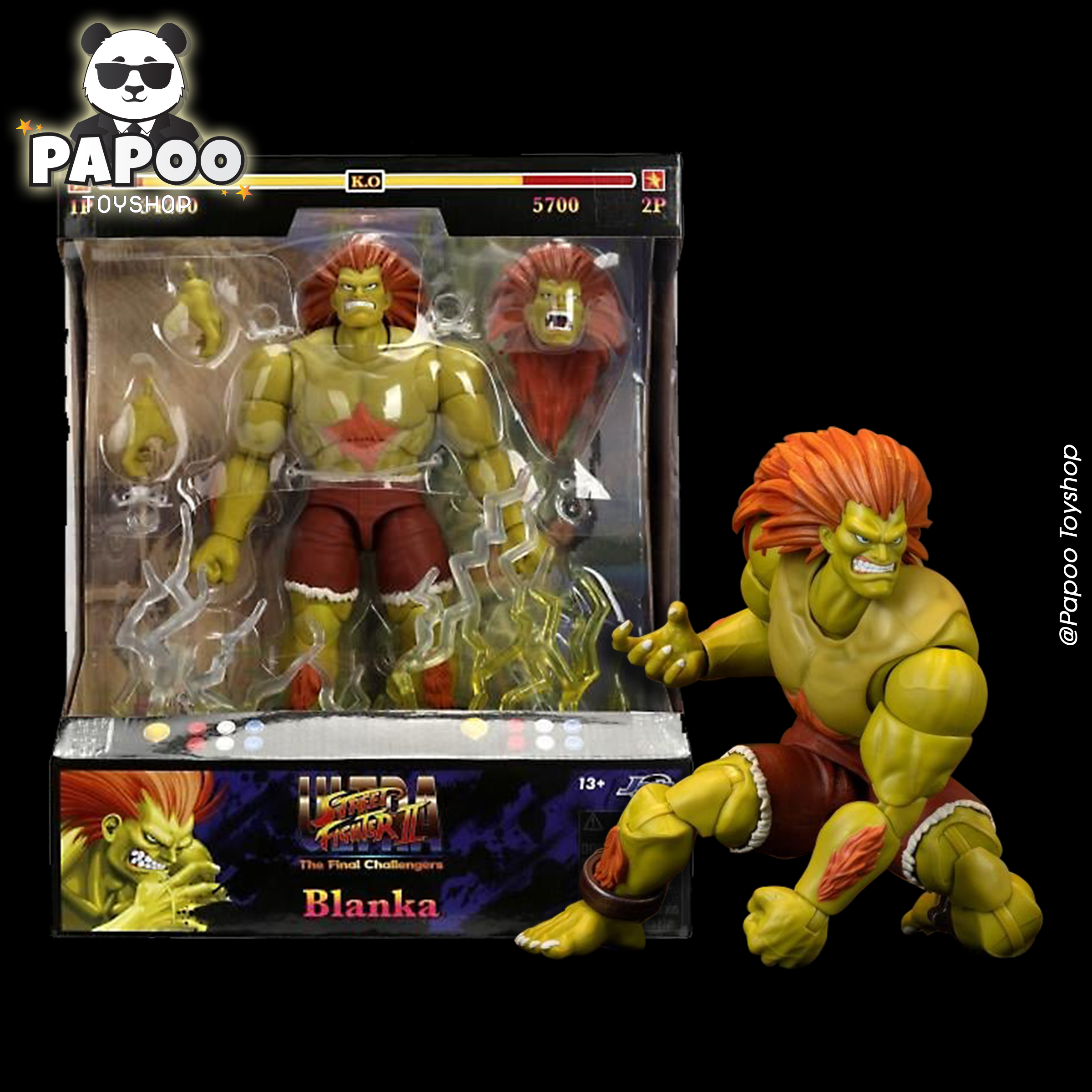 Jada Street Fighter 1/12 6-inch movable figure Blanka