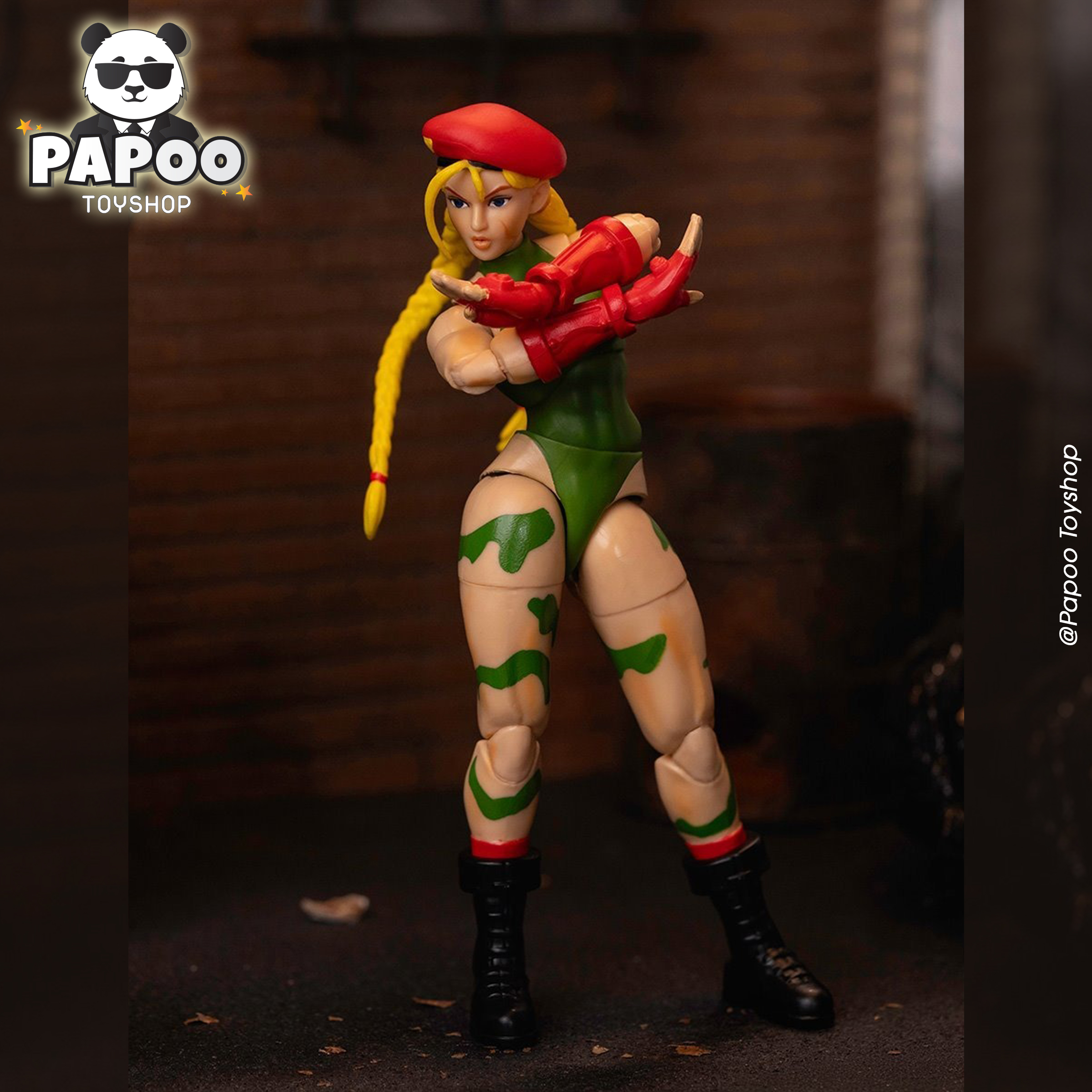 Jada Toys 1/12 Street Fighter 2 Cammy Action Figure