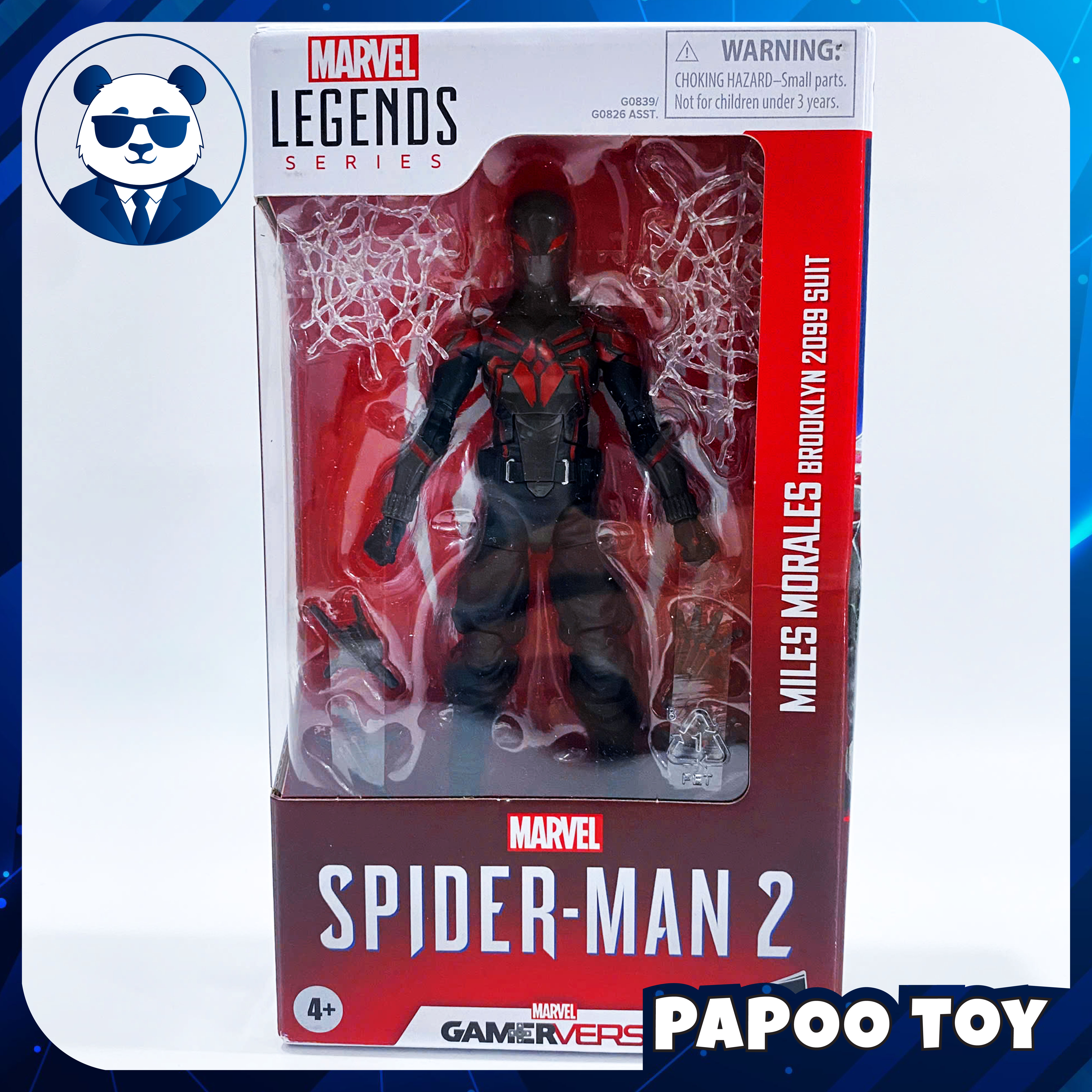 Marvel Legends Series Gamerverse Miles Morales Brooklyn 2099 Suit