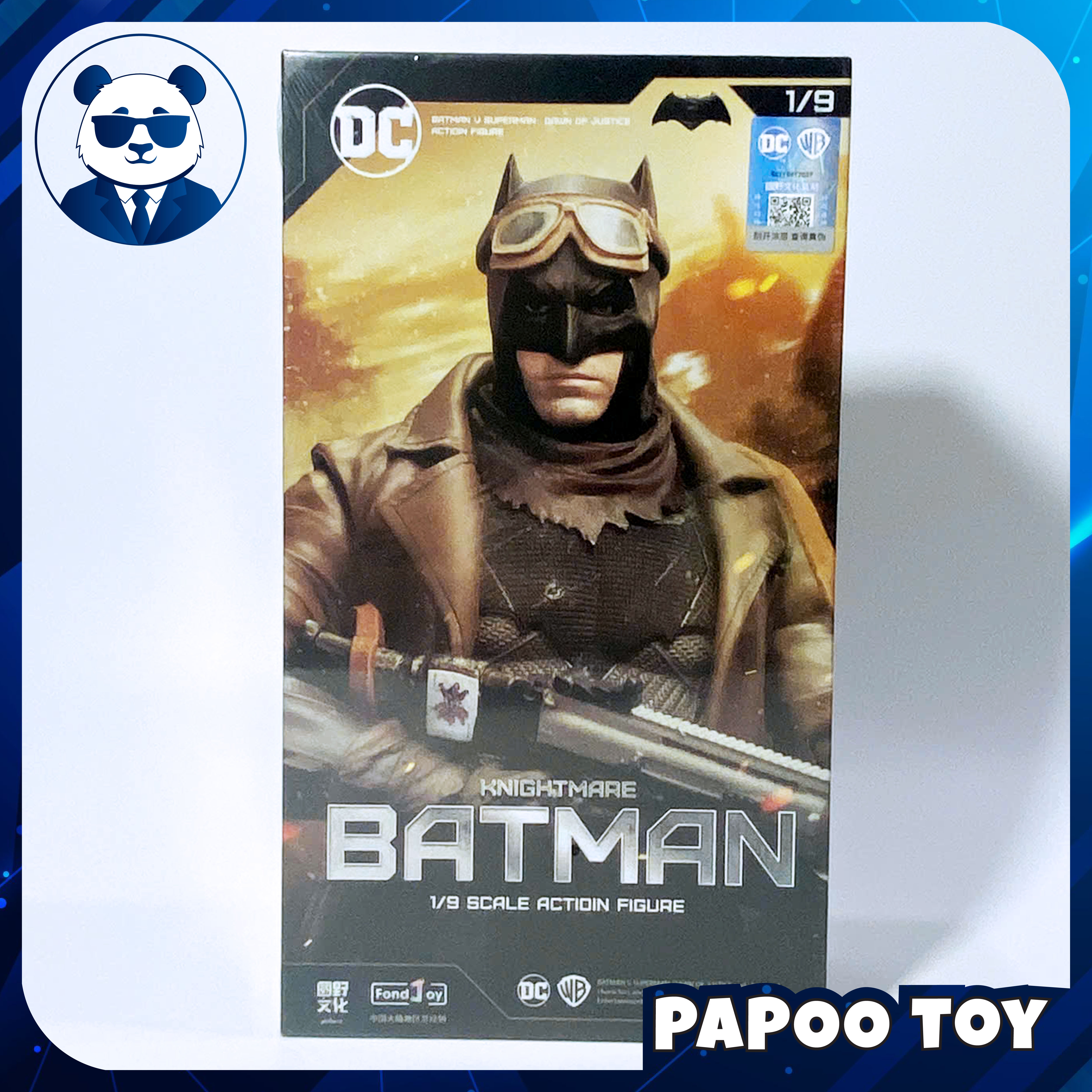 FondJoy DC 1/9 nightmare Desert Batman  19.5cm