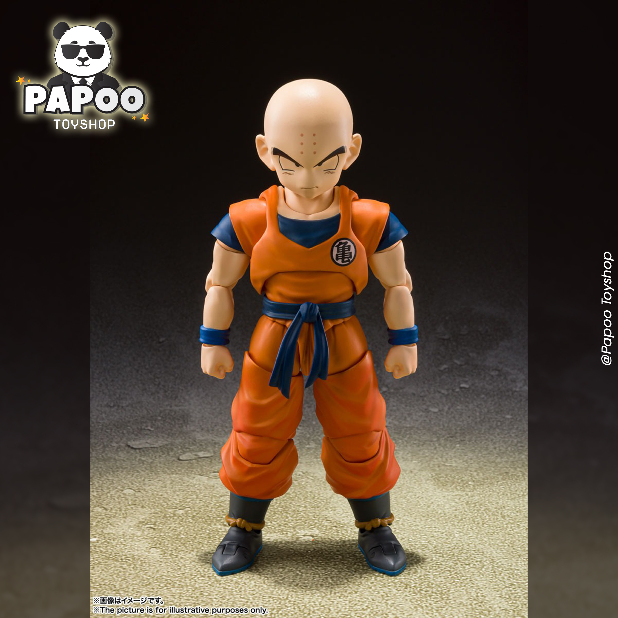 S.H.Figuarts Krillin -Strongest Earthling Man- "Dragon Ball Z"